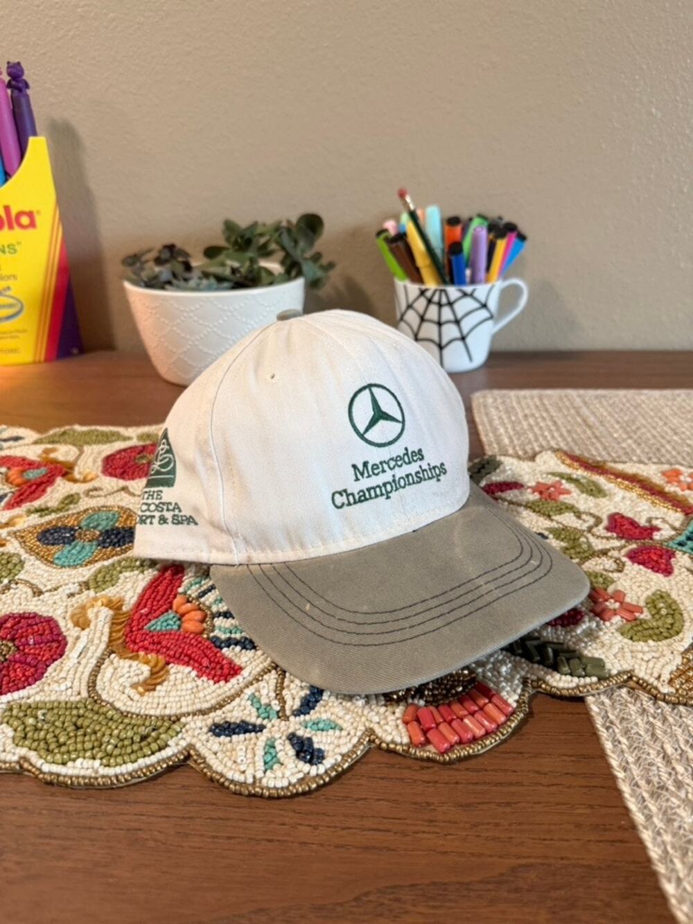 90s Mercedes Benz Championships Vintage La Costa Resort PGA Tour Golf Dad Hat
